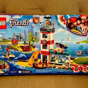 New Lego Friends Lighthouse Rescue Center 41380 Building Kit - Retired